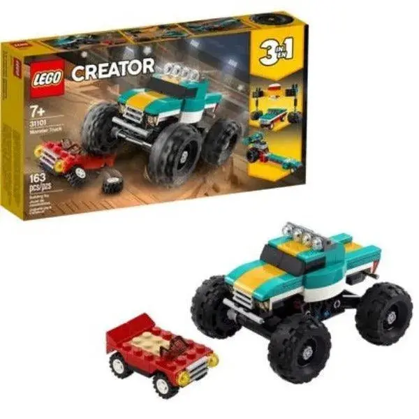 Lego Monster Truck Voor Stunts 31101 Creator 3-In-1 1