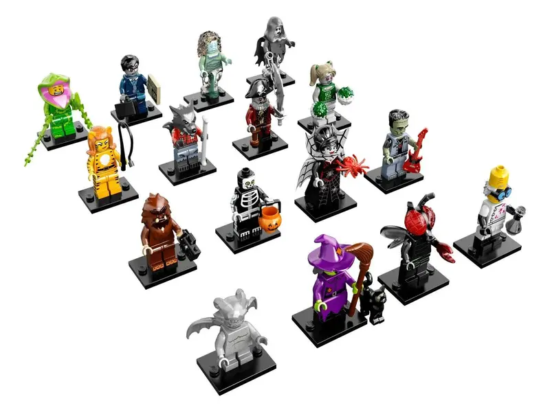 Lego Monsters Minifiguren Serie 14 71010 Minifiguren (16 Stuks) 1