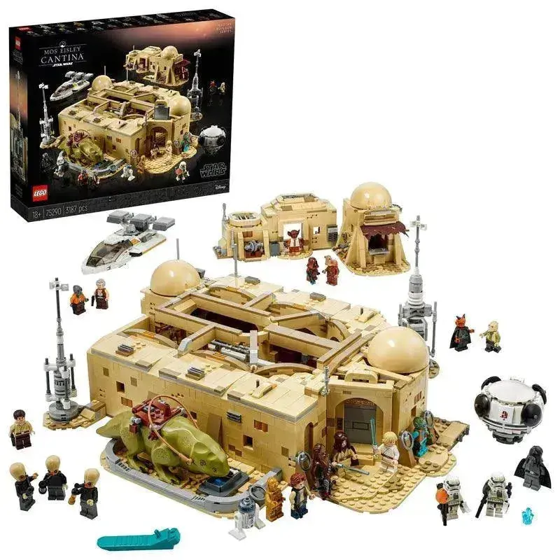 Lego Mos Eisley Cantina Inclusief Luke Skywalker, Han Solo En C-3Po 75290 Starwars 1