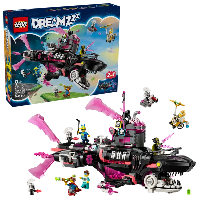 Lego Nachtmerrie Haaienonderzeeër 71500 Dreamzzz 1