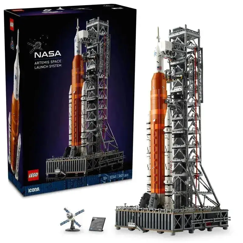 Lego Nasa Artemis Ruimtelanceersysteem Raket Met Platform 10341 Icons 1