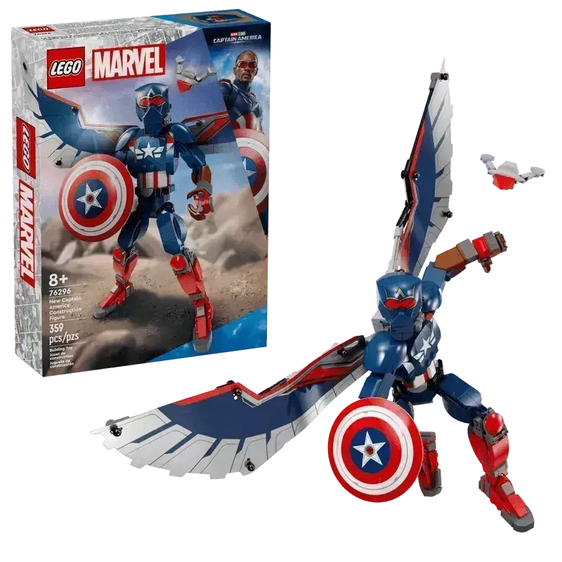 Lego Nieuwe Captain America Bouwfiguur 76296 Superheroes 1