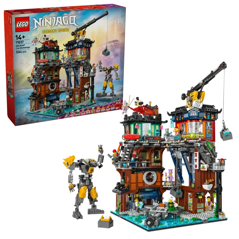 Lego Ninjago City: De Werkplaatsen 71837 Ninjago 1