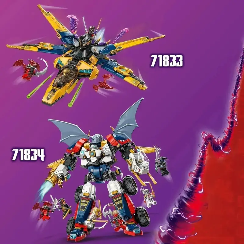 Lego Ninjago Combideal: 71833 & 71834 1