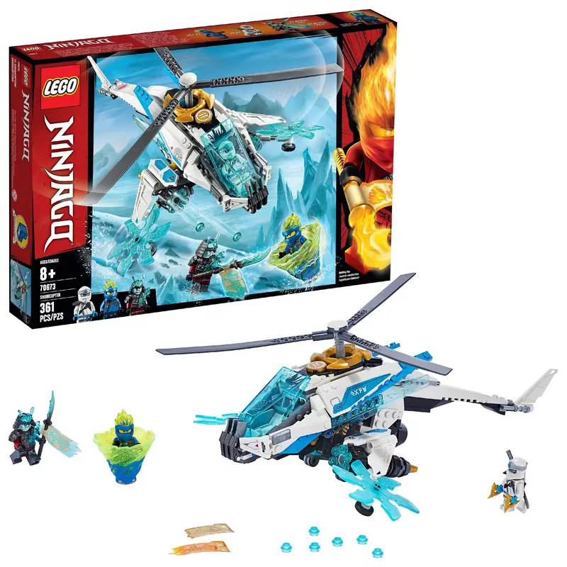 Lego Ninja's Shuricopter Helikopter 70673 Ninjago 1
