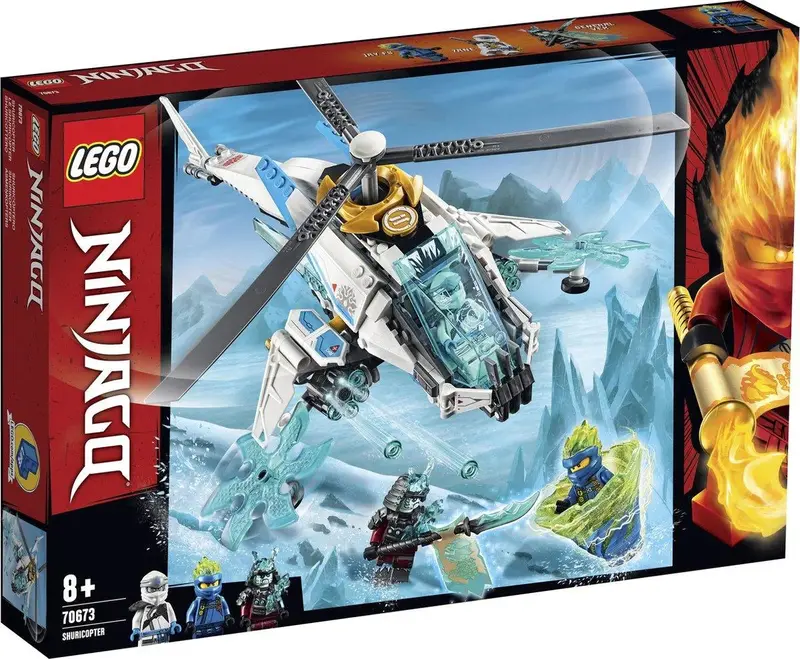 Lego Ninja's Shuricopter Helikopter 70673 Ninjago 2