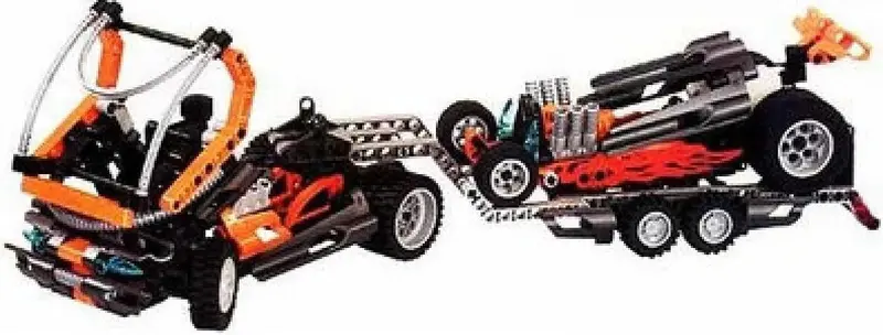 Lego Nitro Race Team 8473 Racers 1