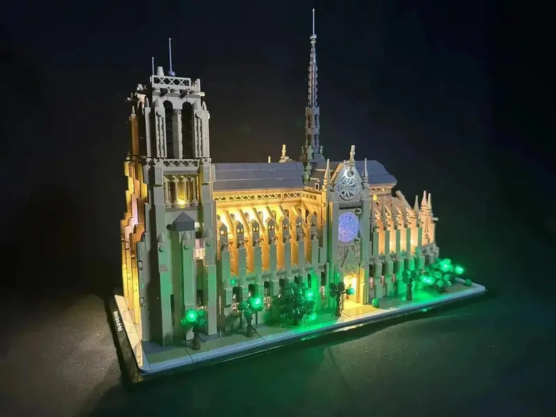 Lego Notre-Dame Kathedraal 21061 Architecture Verlichtingset 2