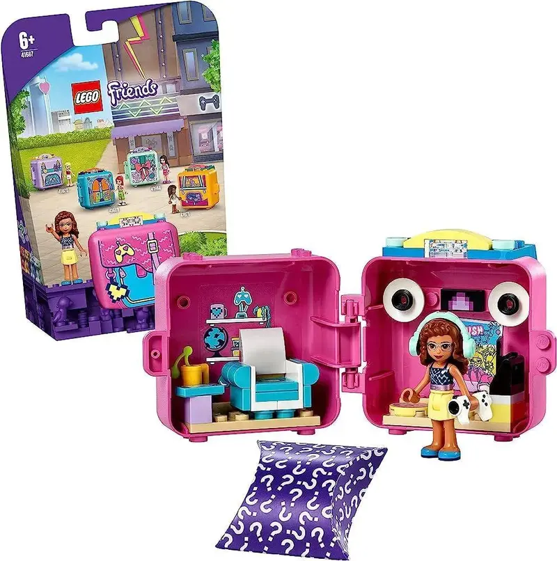 Lego Olivia's Speelkubus 41667 Friends 1