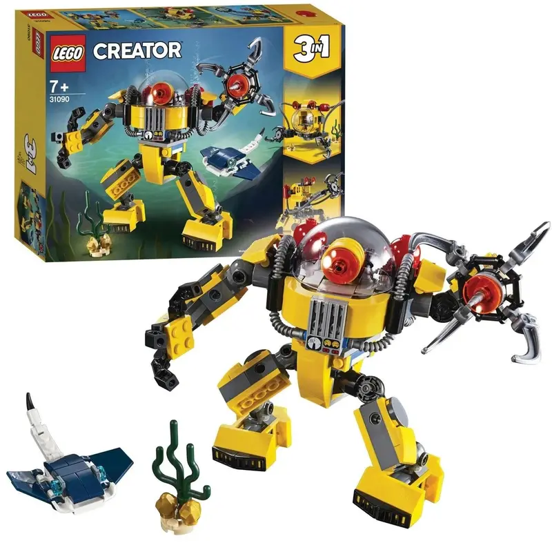 Lego Onderwater Robot 31090 Creator 3-In-1 1