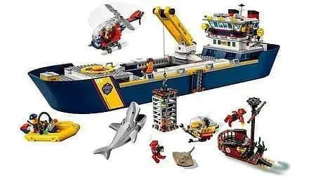 Lego Onderzoeksschip Onderzoek Boot 60266 City 1