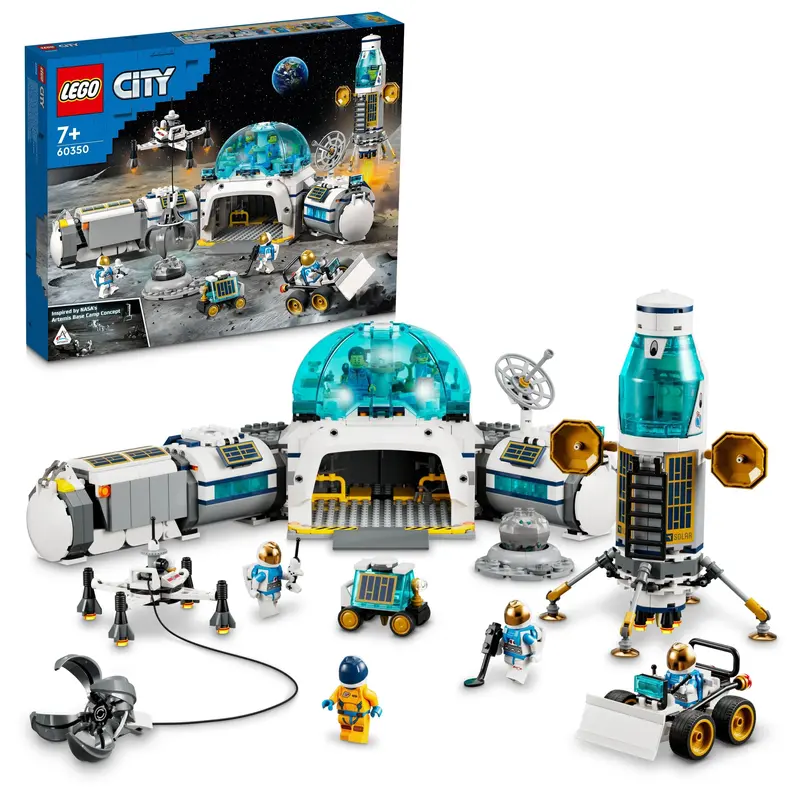 Lego Onderzoeksstation Op De Maan 60350 City 1