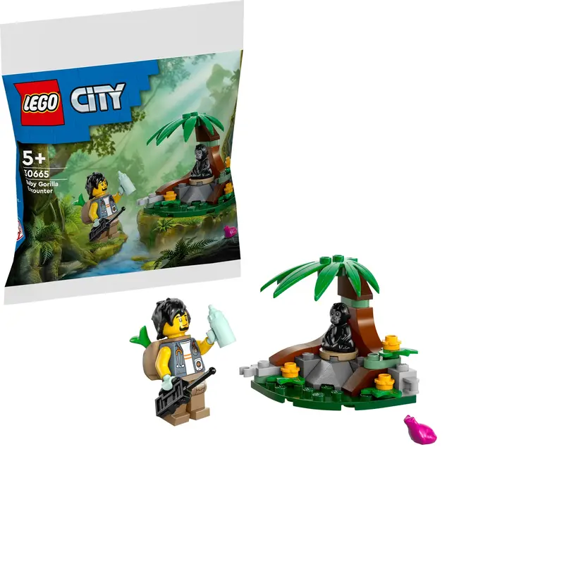 Lego Ontmoeting Met De Babygorilla 30665 City 1