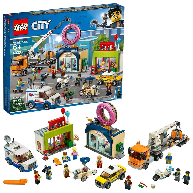 Lego Opening Van De Donutwinkel 60233 City 1
