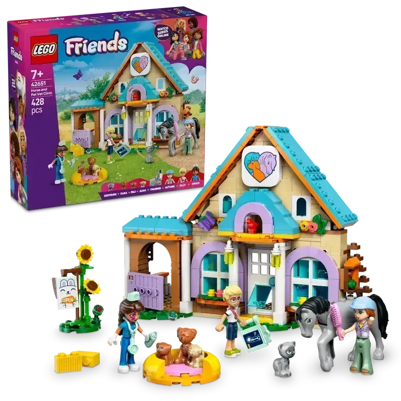 Lego Paarden En Dierenkliniek 42651 Friends 1