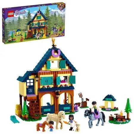 Lego Paardrij Basis In Het Bos Manege 41683 Friends 1