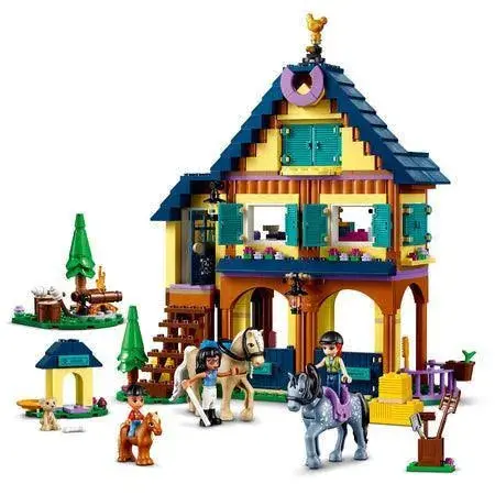 Lego Paardrij Basis In Het Bos Manege 41683 Friends 2