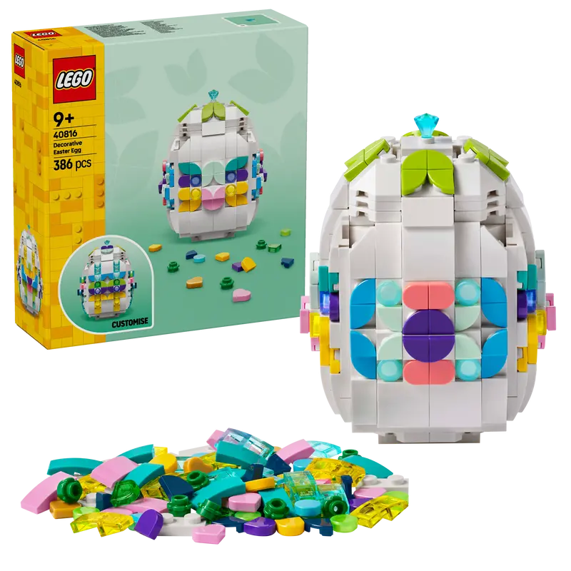 Lego Paasei Versieren Paasdecoratie En Bouwpakket Met Speelgoed Voor Kinderen 40816 1