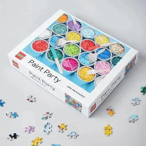 Lego Paint Party Puzzle Isbn9781452179704 Gear 1