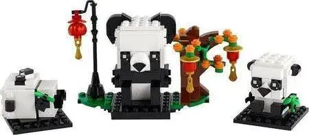 Lego Panda's Voor Chinees Nieuwjaar 40466 Brickheadz 1