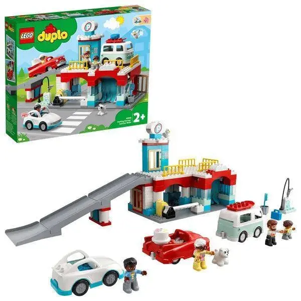 Lego Parking Garage And Car Wash 10948 Duplo 1