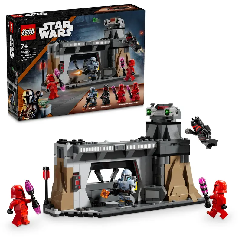 Lego Paz Vizsla™ En Moff Gideon™ Duel 75386 Starwars 1