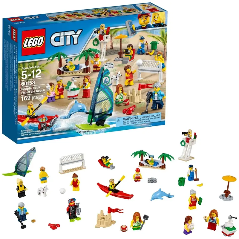 Lego People Pack - Fun At The Beach  60153 City 1
