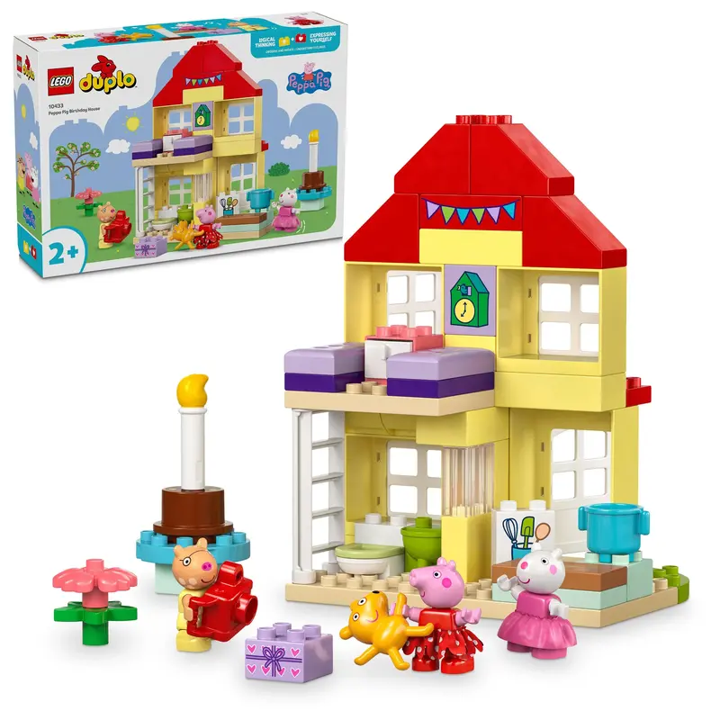 Lego Peppa Big Verjaardagshuis 10433 Duplo 1