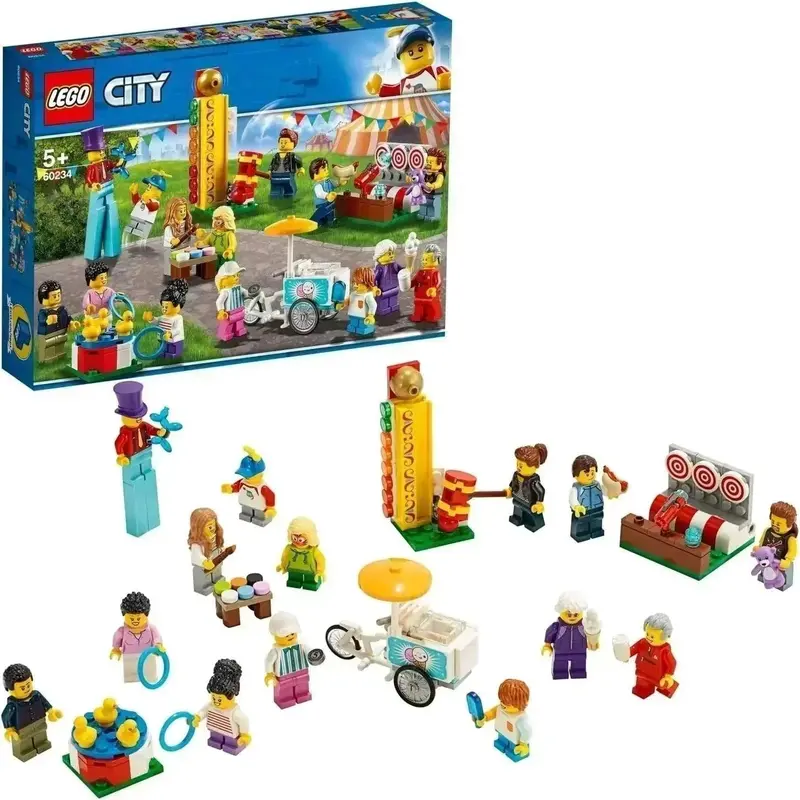 Lego Personen Set Kermis Minifiguren 60234 City 1