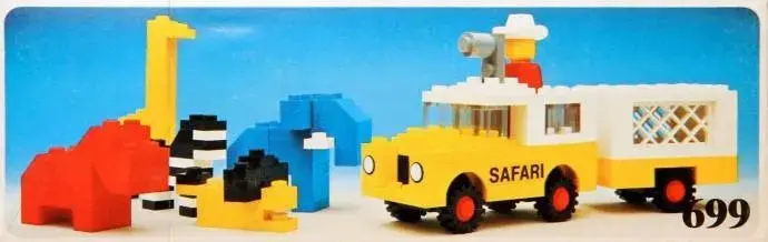 Lego Photo Safari 699-1 Legoland 1