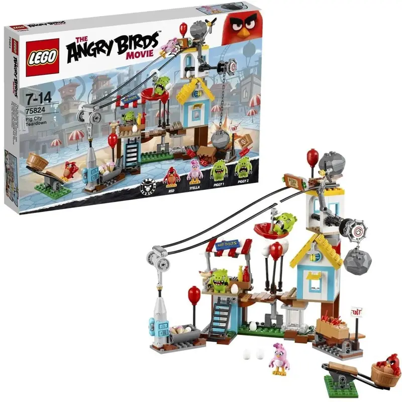 Lego Pig City Sloopfeest 75824 Angry Birds 1
