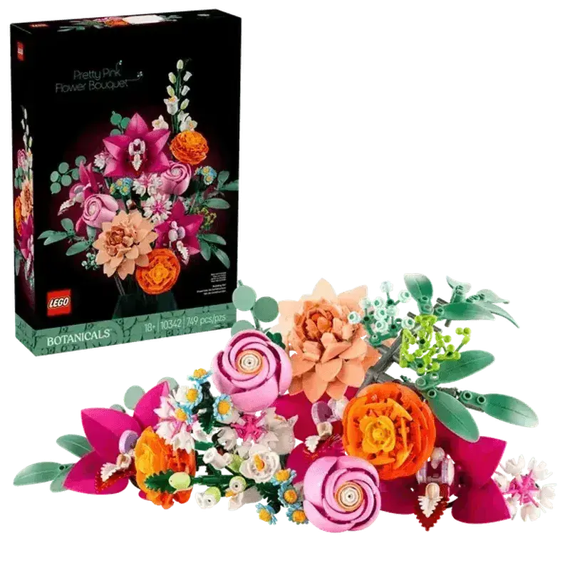 Lego Pink Bouquet 10342 Botanical 1