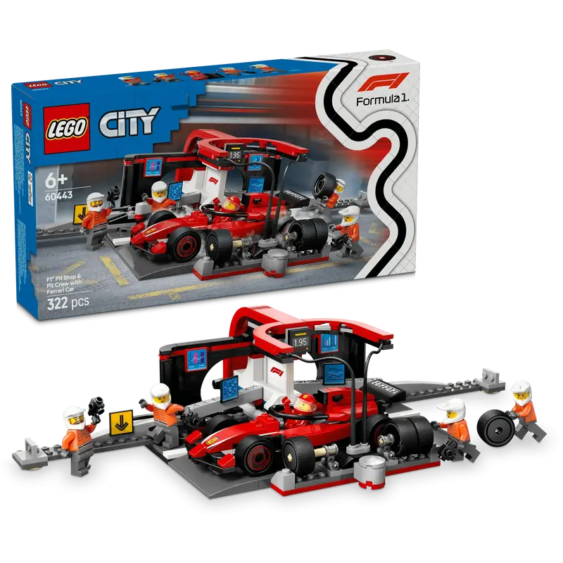Lego Pitcrew Van De Formule 1 60443 City 1