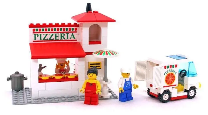 Lego Pizza To Go 6350 Town 1