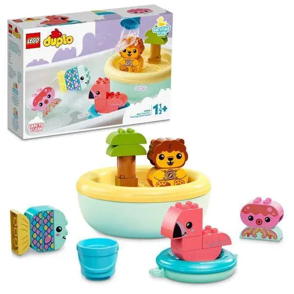 Lego Plezier In Bad: Drijvend Dieren Eiland 10966 Duplo 1