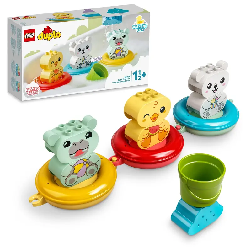Lego Plezier In Bad: Drijvende Dieren Trein 10965 Duplo 1