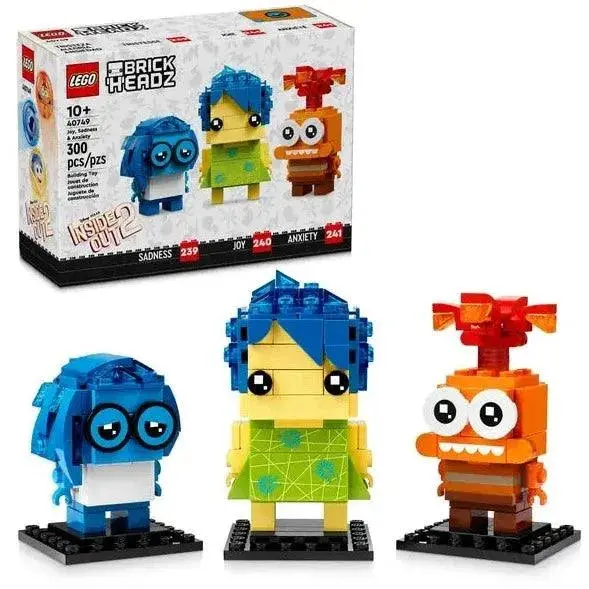 Lego Plezier, Verdriet En Onzekerheid 40749 Brickheadz 1