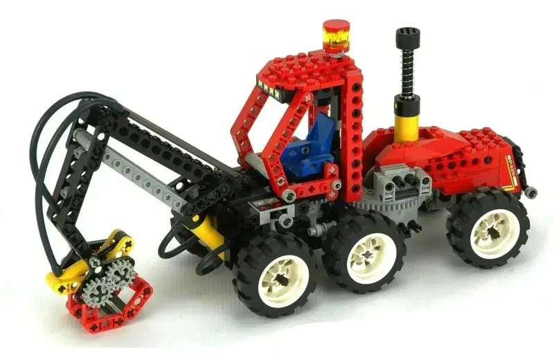 Lego Pneumatische Houtlader 8443 Technic 1