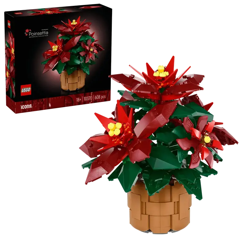 Lego Poinsettia 10370 Icons 1