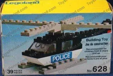 Lego Police Helicopter 628 Legoland 1
