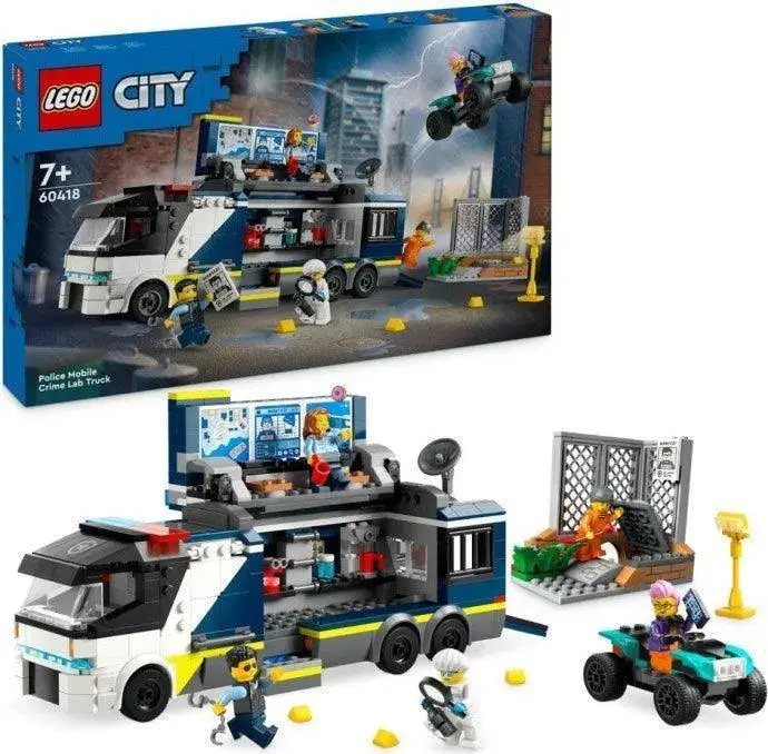 Lego Police Mobile Crime Lab Truck 60418 City 1