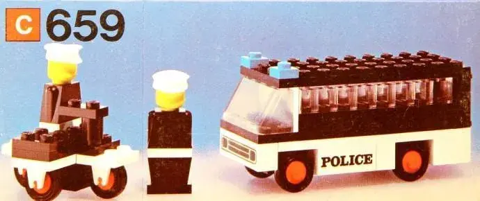Lego Police Patrol 659 Legoland 1