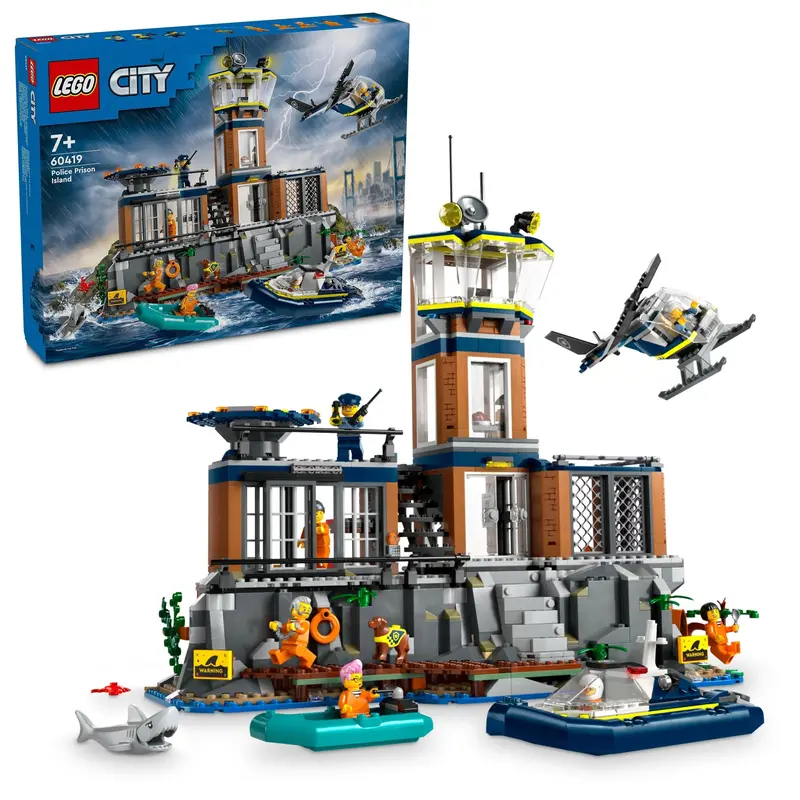 Lego Police Prison Island 60419 City 1