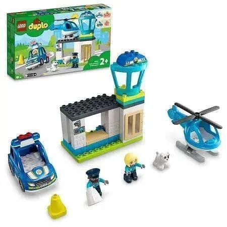 Lego Police Station & Helicopter 10959 Duplo 1