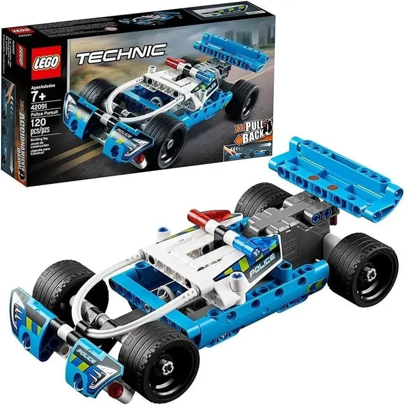 Lego Politie Achtervolging Auto 42091 Technic 1
