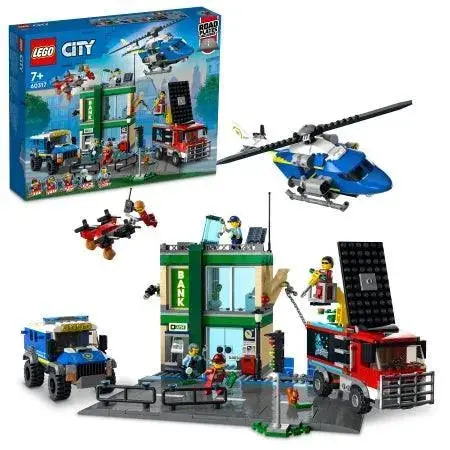 Lego Politie Achtervolging Bij De Bank 60317 City 1