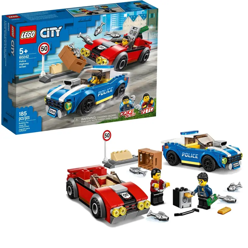 Lego Politie Arrestatie Op De Snelweg 60242 City 1