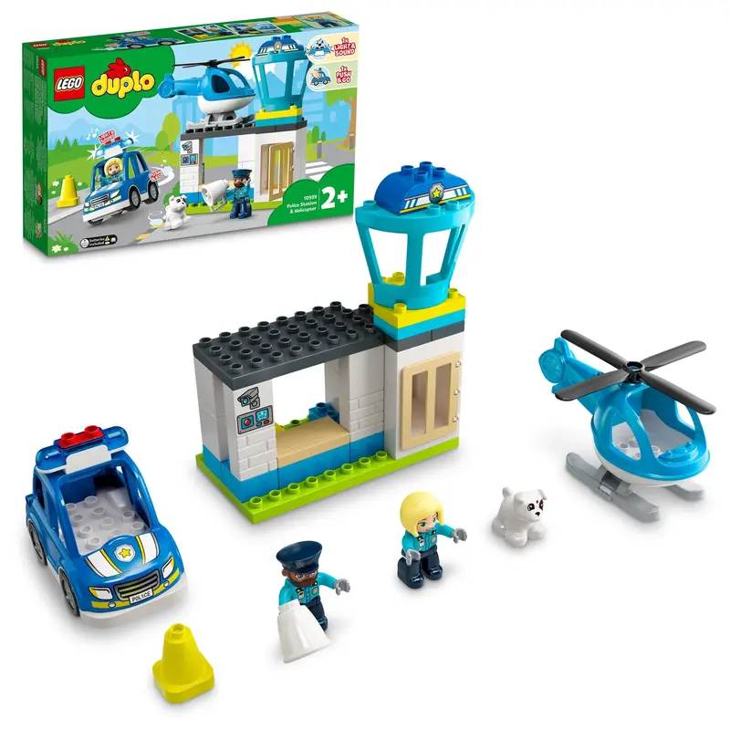Lego Politie Bureau En Helikopter 10959 Duplo 1