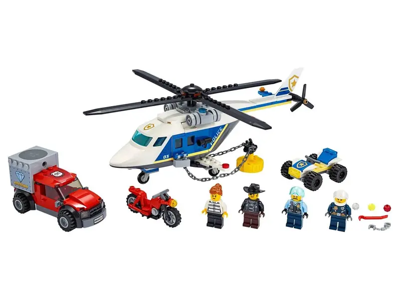 Lego Politie Helikopter Achtervolging 60243 City 1
