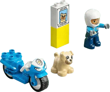 Lego Politie Motor 10967 Duplo 2